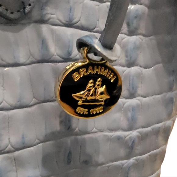 NWT Brahmin Lincoln Satchel Top Handle Bag - Picture 2 of 15